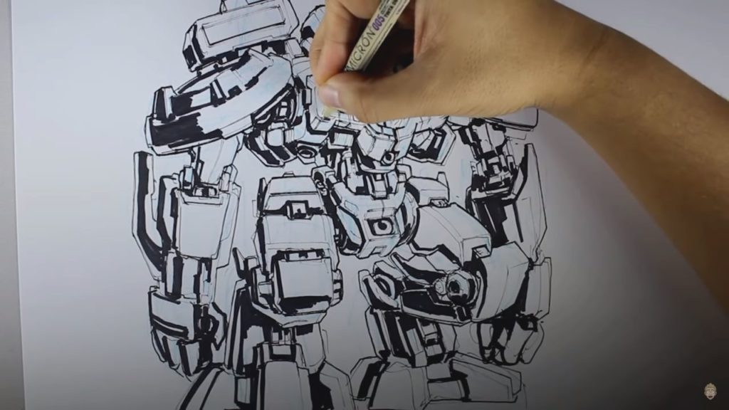 誰でも出来る 架空ロボット イラストの描き方 6つのコツ ゆるっと絵描きハウス