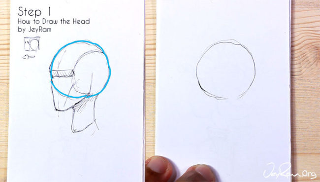 描き方講座 どうやって顔イラストを簡単に描くの 鍵はボールとアゴ ゆるっと絵描きハウス
